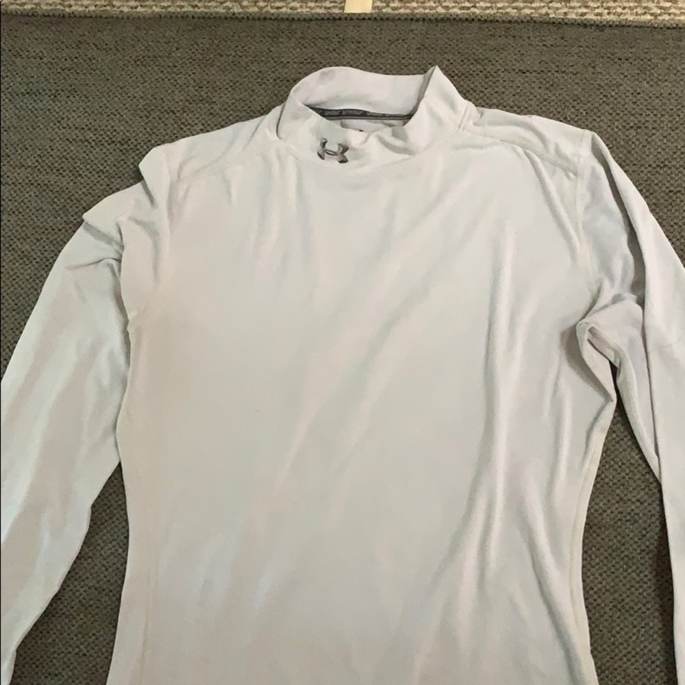 Long Sleeve Under Armour coldgear mock fitted top